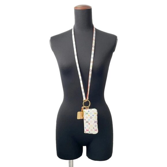 LOUIS VUITTON LV x TM Phone Holder Monogram・Multicolor Blanc M14099 - Picture 12 of 12